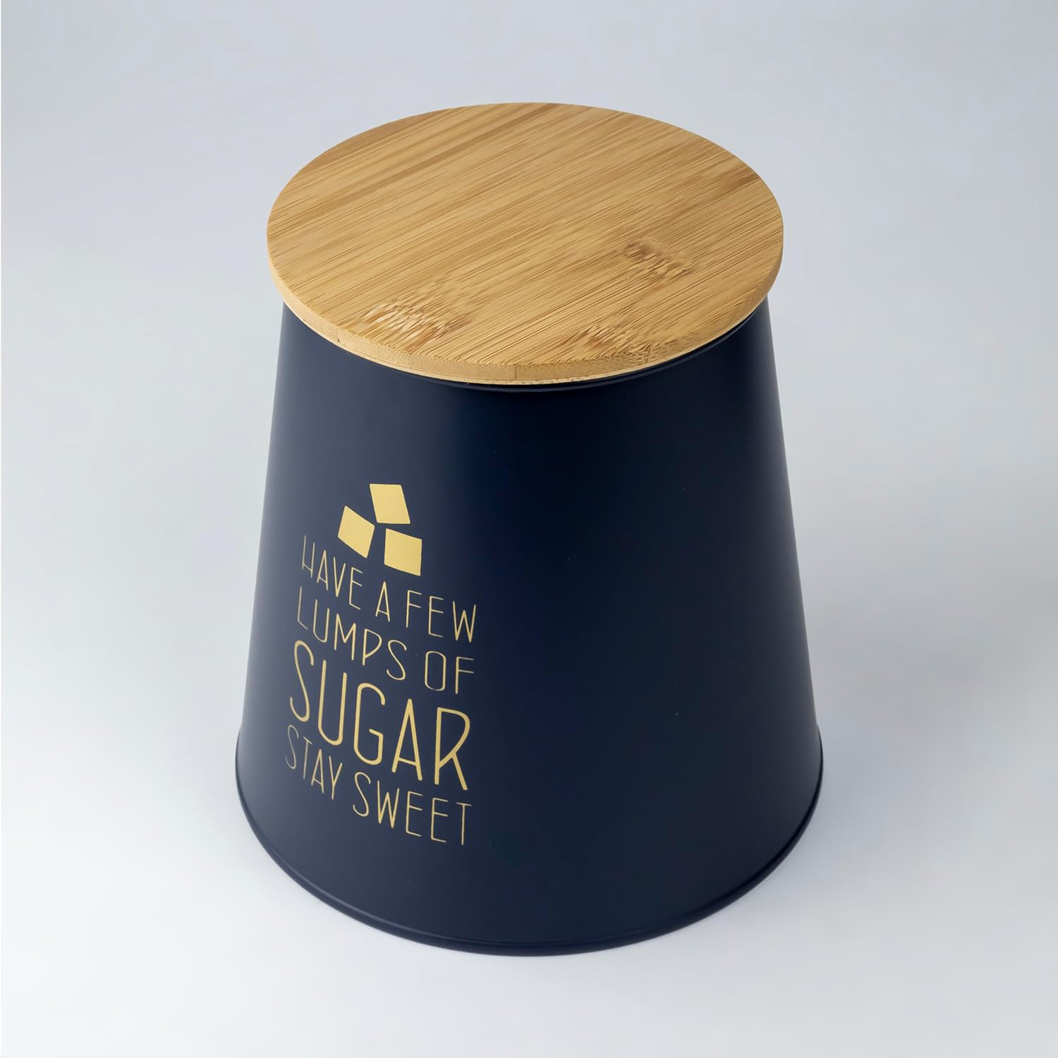 Cuisine Art Diva Sugar Canister-Navy Blue 10.7X14Xh14Cm - Image 2