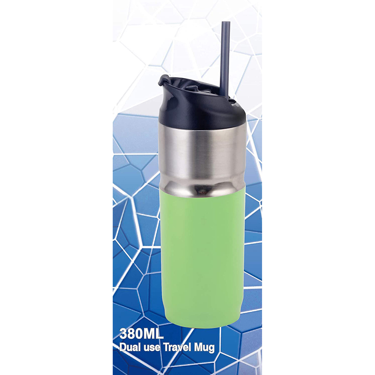 Nessan 380ml stainless steel vacuum mug - Image 6