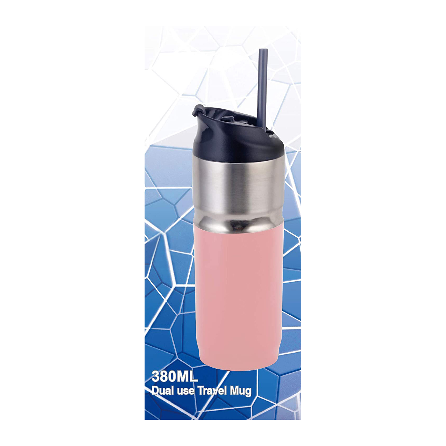 Nessan 380ml stainless steel vacuum mug - Image 9