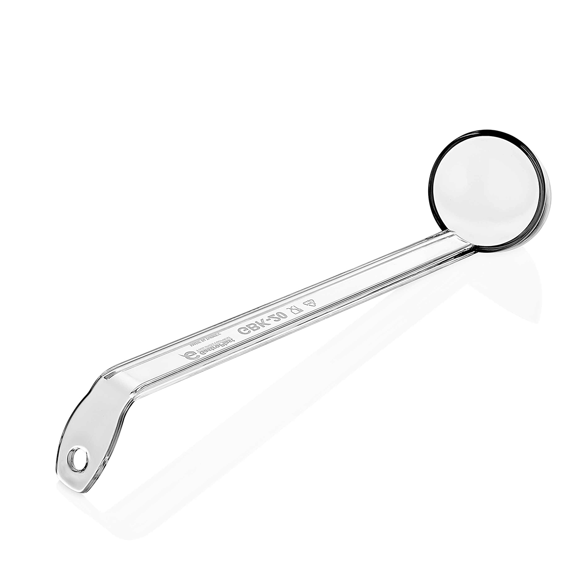 Gastroplast 20 cm. honey ladle polycarbonate clear