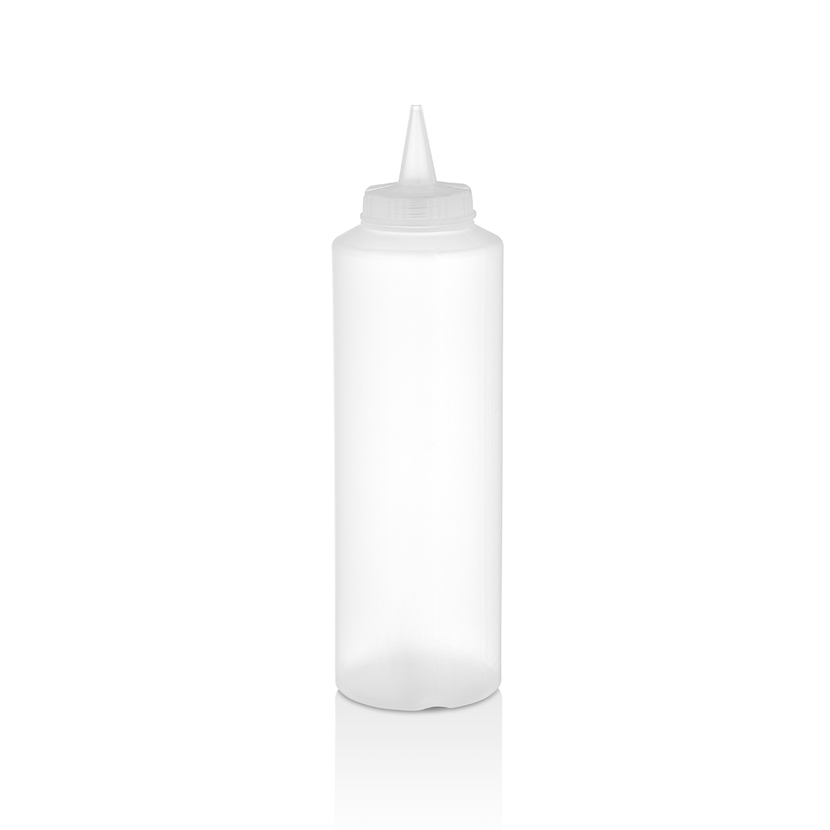 Gastroplast 750 ml. squeeze bottle dispenser clear