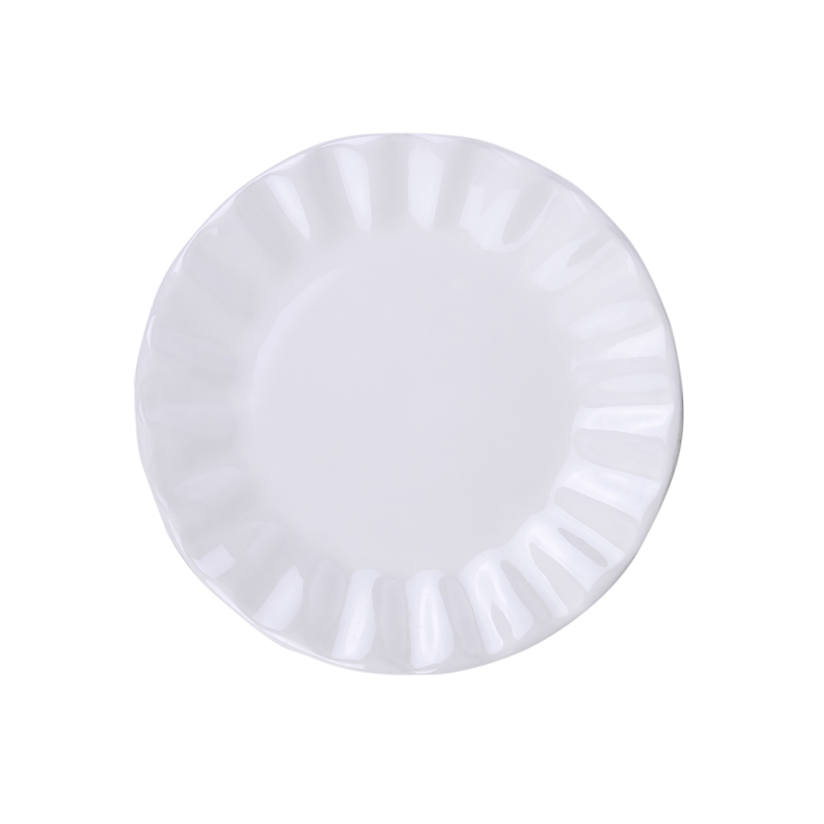 Cuisine Art SUZY 12-Piece Glazed Dinner Set - Cream - Image 4