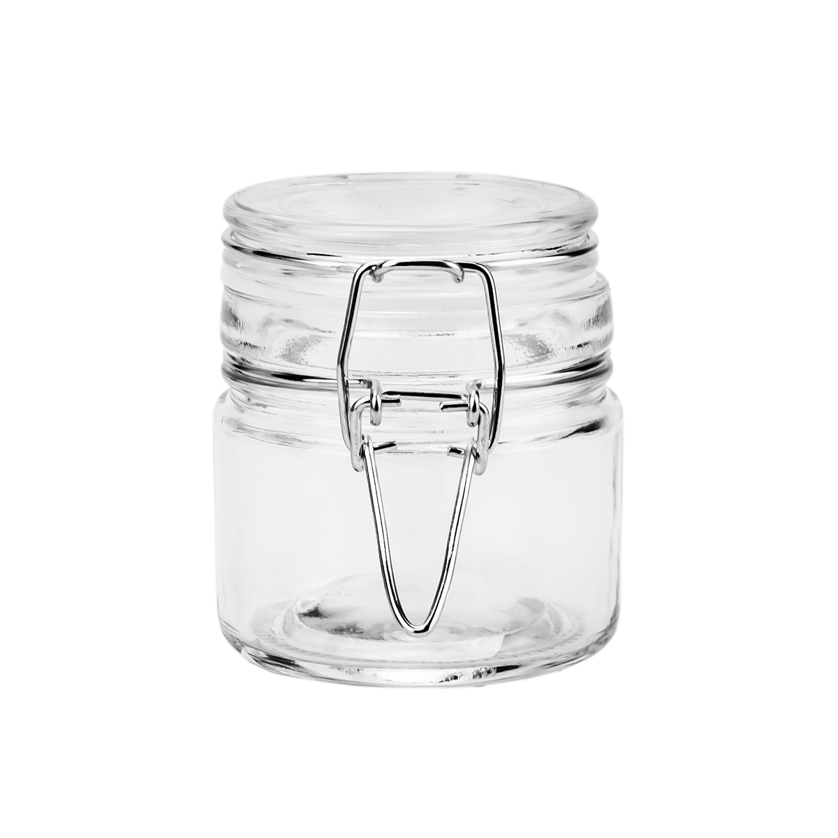 Cuisine Art Soda Lime Glass Jar with Clip, 110ml, Transparent - Image 4