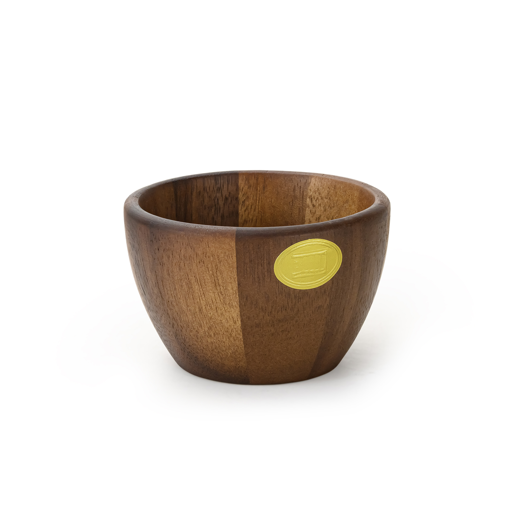 Billi Acacia Wood Nuts Bowl 11.5CM Handcrafted Small Wooden Serving Bowl for Dry Fruits, Snacks, Dips & Desserts | Natural Brown Finish