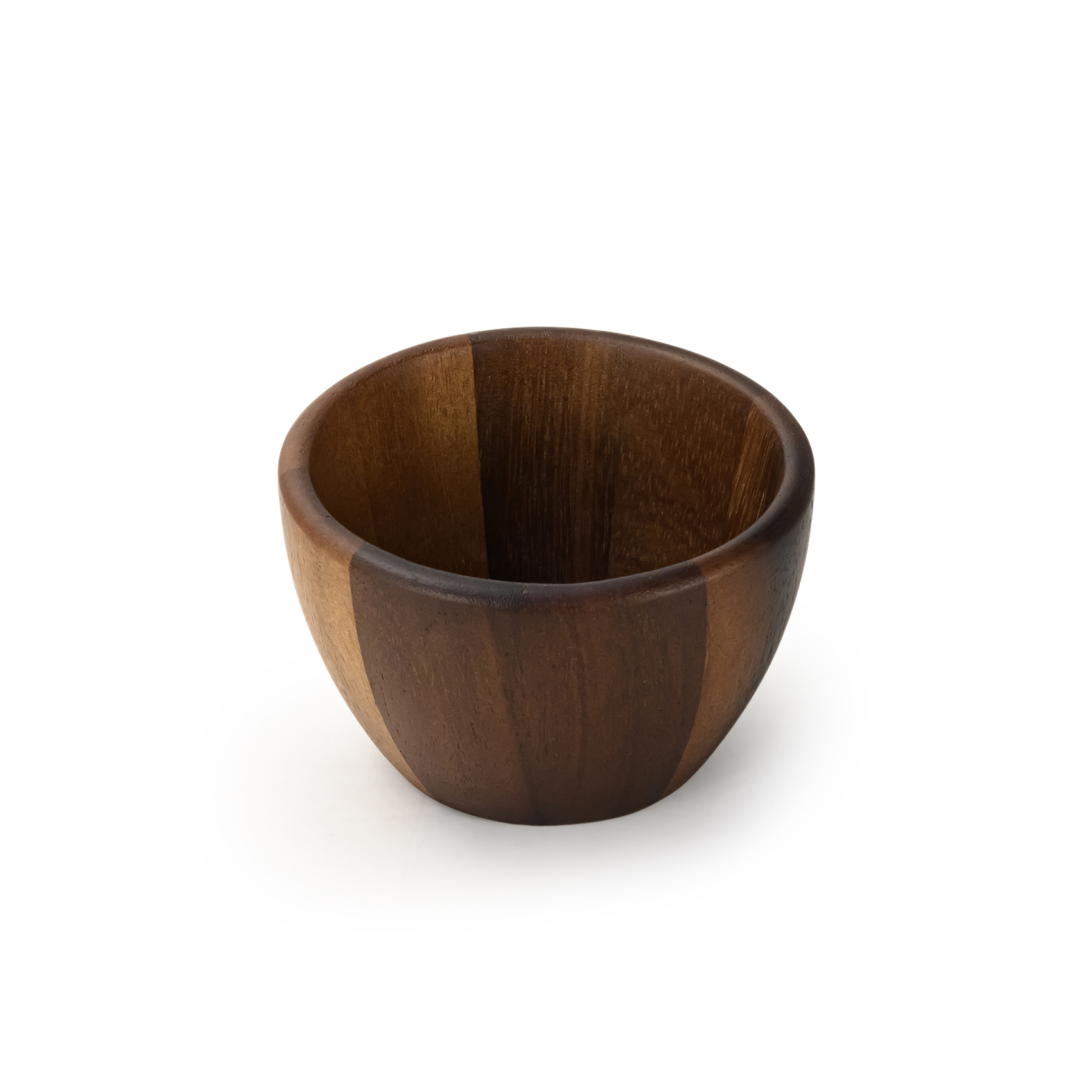 Billi Acacia Wood Nuts Bowl 11.5CM Handcrafted Small Wooden Serving Bowl for Dry Fruits, Snacks, Dips & Desserts | Natural Brown Finish - Image 3
