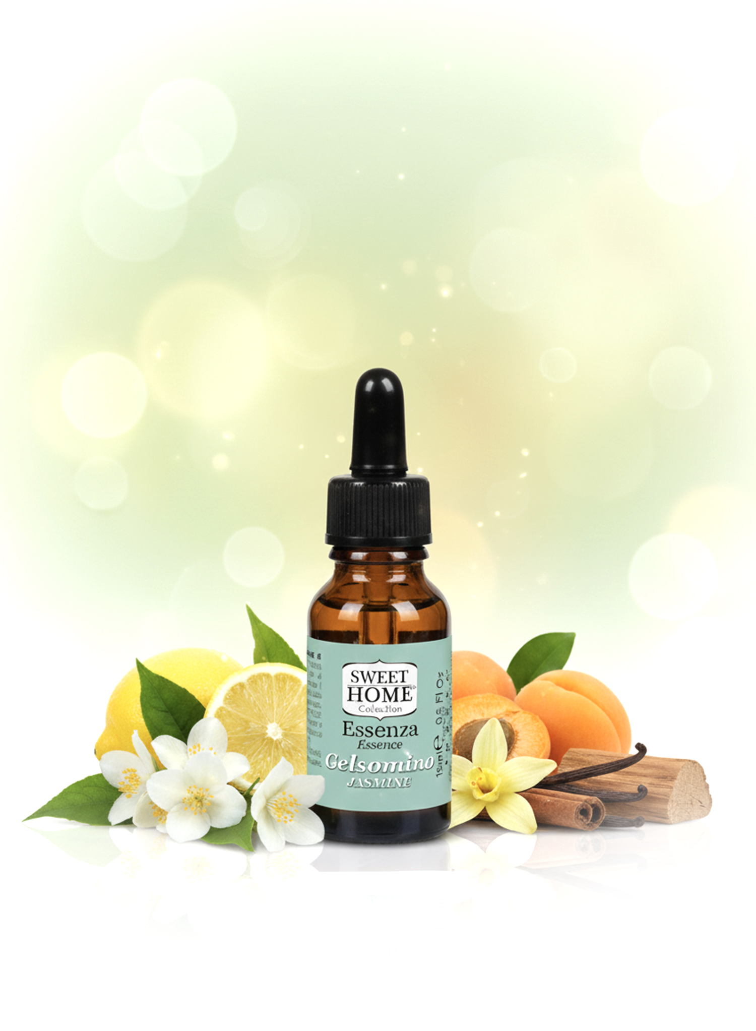 Sweet Home Essences Jasmine Fragrance Oil, 15ml | Long-Lasting Floral Aroma for Home, Office & Diffusers | Pure, Romantic & Soothing Jasmine Scent for Relaxation, Freshness & Aromatherapy