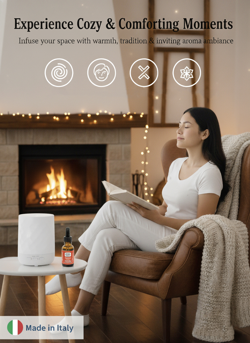 Sweet Home Essences Orange & Cinnamon Fragrance Oil, 15ml | Warm Citrus-Spice Aroma for Diffusers, Candles & Home Fragrance | Energizing, Cozy Blend for Festive, Inviting & Uplifting Ambience - Image 3