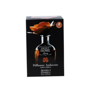 Sweet Home Luxury Ambient Fragrance  Orange Rose & Cinnamon, 250ml | Long-Lasting Home Diffuser Oil | Warm, Spicy & Floral Aroma for Living Room, Bedroom & Office | Inviting & Elegant Scent