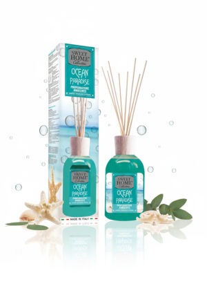 Sweet Home Ambient Fragrance 250ml  Ocean Paradise | Long-Lasting Fresh & Marine Room Spray | Revitalizing Ocean Breeze Scent | Freshens Air Instantly | Ideal for Bedroom, Living Room & Office