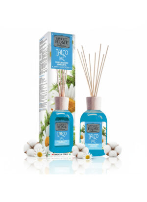 Sweet Home Ambient Fragrance 250ml  Talc | Long-Lasting Soft & Powdery Room Spray | Gentle Talc Aroma for Home & Office | Freshens Air Instantly | Ideal for Bedroom, Living Room & Nursery