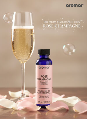 Aromar Spa Aromatic Oil  Rose Champagne Fragrance, 59.15ml