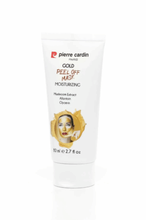 Pierre Cardin Paris Gold Peel Off Mask with Mushroom Extract, Allantoin & Glycerin  Moisturizing, Brightening & Anti-Aging Peel Mask for Smooth, Radiant & Nourished Skin  75ml