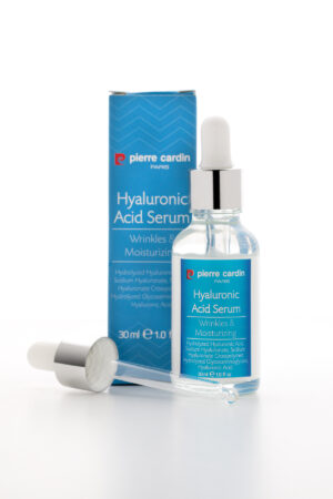 Pierre Cardin Paris Hyaluronic Acid Serum  Advanced Anti-Aging, Wrinkle Repair & Deep Moisturizing Face Serum for Smooth, Plump & Youthful Skin  Intense Hydration Formula  30ml