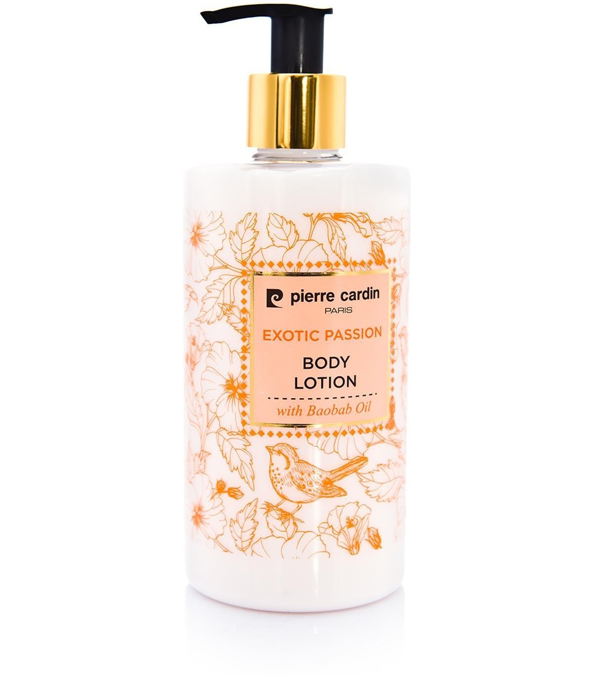 Pierre Cardin Paris Exotic Passion Body Lotion with Baobab Oil Deep Moisturizing, Nourishing & Smoothing Lotion for Soft, Radiant & Hydrated Skin Long-Lasting Exotic Fragrance 350ml - Image 6