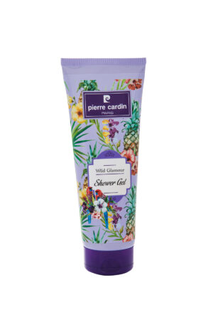 Pierre Cardin Paris Wild Glamour Shower Gel 250 ml  Refreshing & Moisturizing Body Wash with Exotic Floral Fragrance|Gentle Cleansing Formula Leaves Skin Soft,Smooth&Glowing | Daily Luxury Bath Gel