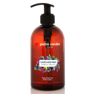 Pierre Cardin Paris Forest Fruits Liquid Hand Wash 480ml  Deep Cleansing & Moisturizing Hand Wash with Fruity Fragrance | Gentle Formula Keeps Hands Soft, Smooth & Fresh | Suitable for All Skin Types