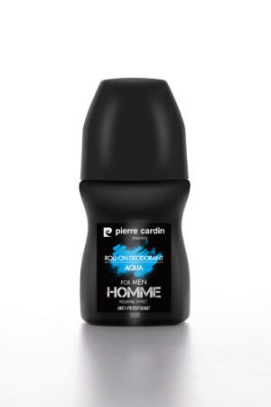 Pierre Cardin For Men Roll On Deodorant Aqua Anti-Perspirant 50ml  Long-Lasting Odor & Sweat Protection | Alcohol-Free, Non-Sticky Formula with Fresh Aqua Scent | 24-Hour Freshness & Skin Comfort