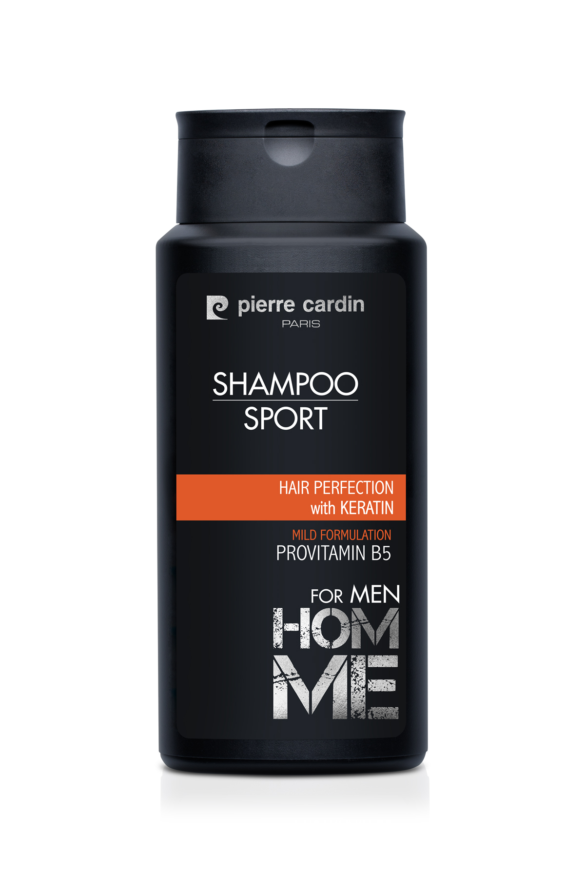 Pierre Cardin Sport Shampoo for Men with Keratin & Provitamin B5 Hair Perfection Formula, Mild & Refreshing Cleanse, 400ml