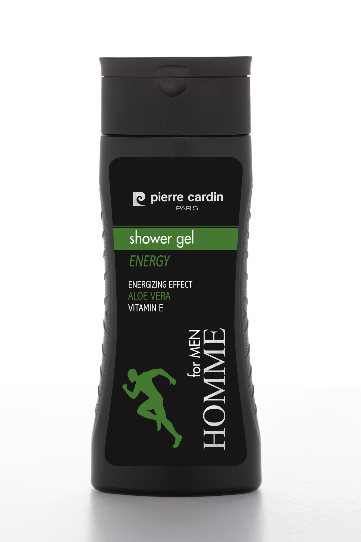 Pierre Cardin Energy Shower Gel for Men with Aloe Vera & Vitamin E Energizing & Refreshing Body Wash for Daily Use, 300 ml