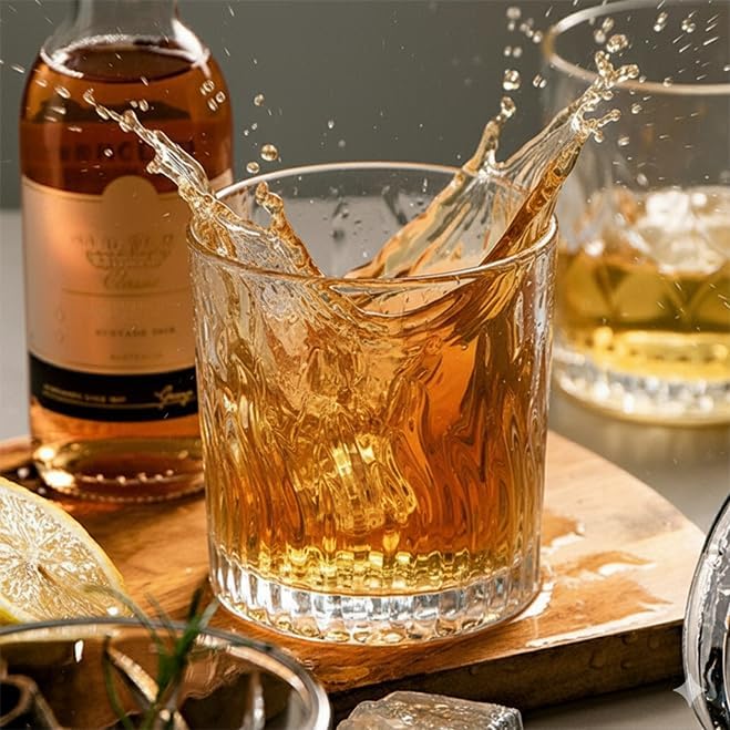 Cuisine Art Mojo Short Tumbler Glass Set of 6 310ML Premium, Thick Base Drinking Glasses Durable, Stackable, Lead-Free Glassware for Whiskey, Cocktails, Juice, Water, Bar & Restaurant - Image 2