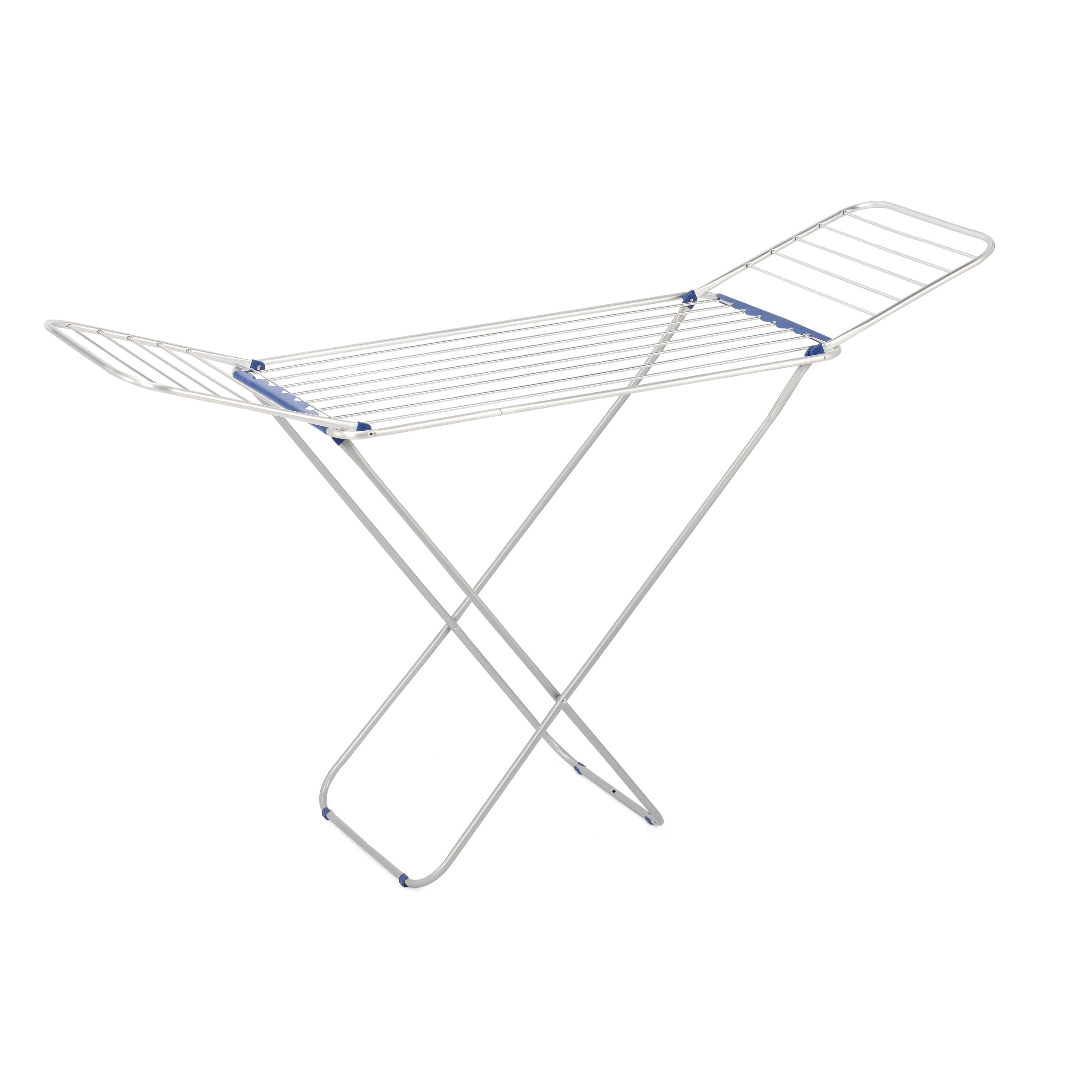Cuisine Art 18M Aluminium Cloth Dryer with Iron Legs Blue/Red (Assorted)| Foldable Clothes Drying Stand | Size 175×55×110 cm for Home & Balcony - Image 6