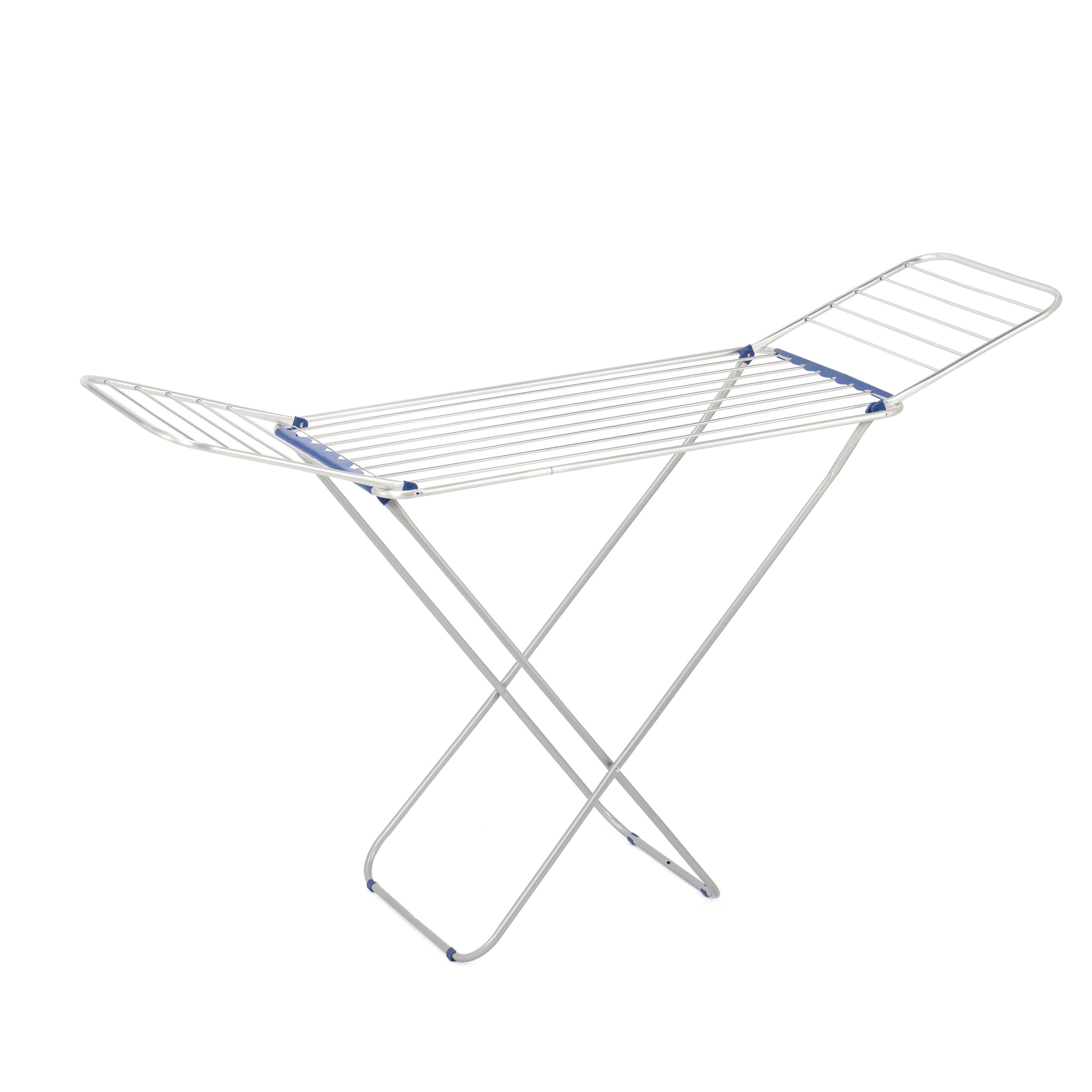 Cuisine Art 18M Aluminium Cloth Dryer with Iron Legs Blue/Red (Assorted)| Foldable Clothes Drying Stand | Size 175×55×110 cm for Home & Balcony - Image 7
