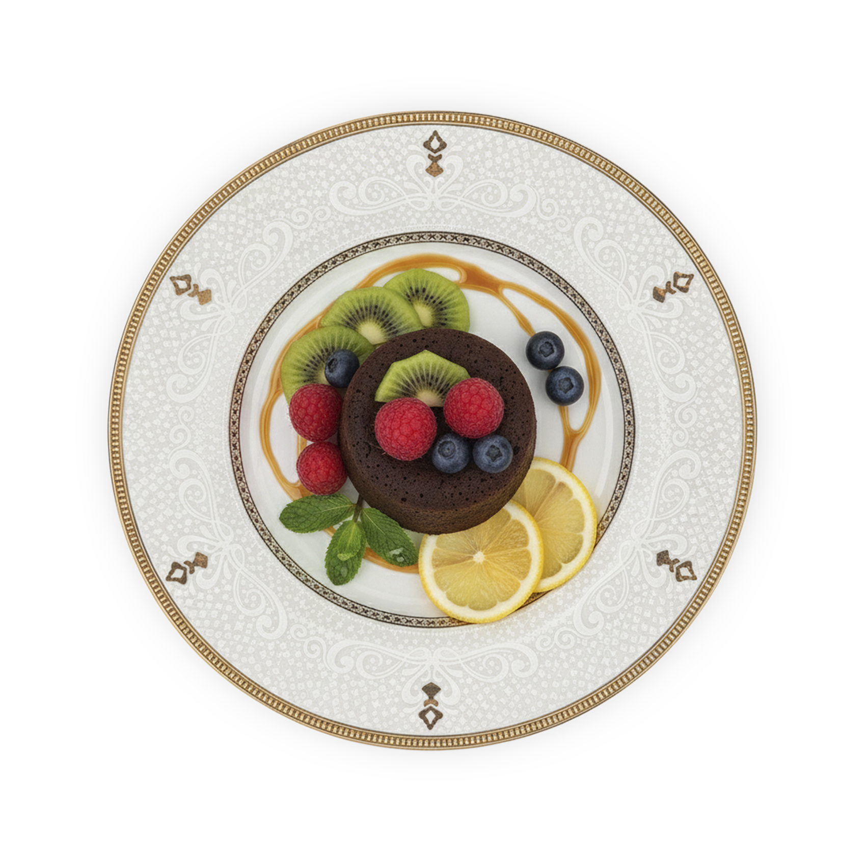 Shallow ZAYA New Bone China Dessert Plate 19 cm Elegant White Side Plate for Desserts & Starters, Premium Tableware for Daily Use, Brunch, Ramadan, Eid, Diwali & Gifting - Image 3