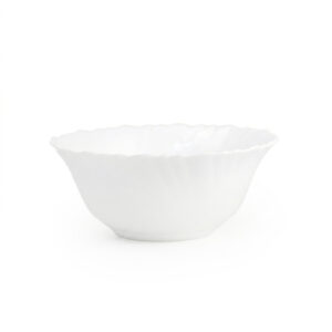 Cuisine Art Opal Glass Soup Bowl 12.5 cm, White | Lightweight Durable Serving Bowl for Soup Cereal Salad Noodles Stackable Tableware Bowl for Home Kitchen Dining Restaurant Use
