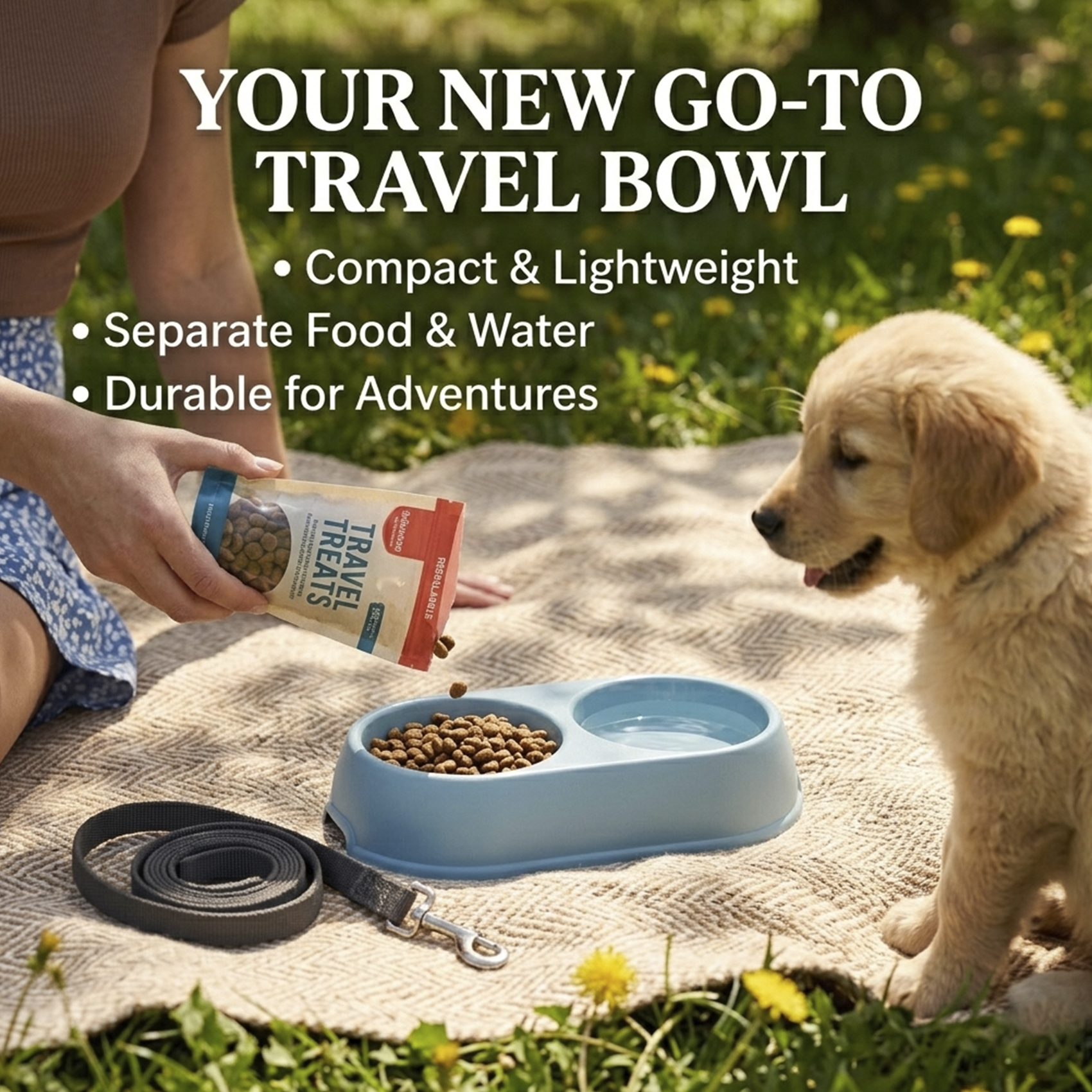 Plastic Forte Double Pet Bowl Dana, Plastic Food & Water Feeding Bowl for Cats & Small Dogs, Dual Pet Feeding Dish, Durable Easy-Clean Pet Feeder Non-Slip Design, 25 x 14 x 5 cm, Assorted Colors - Image 5