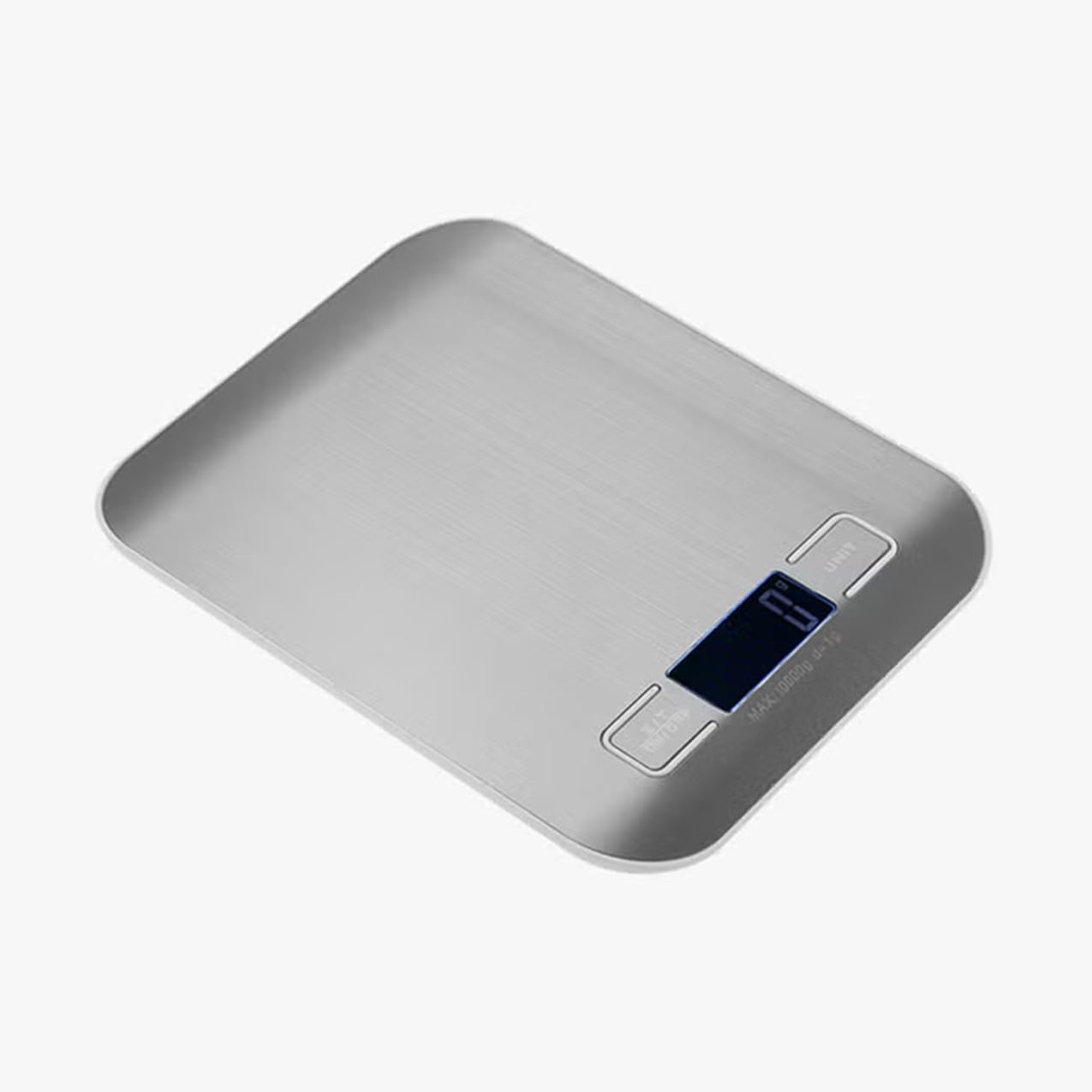 Cuisine Art Digital Kitchen Scale High-Precision Electric Food Scale Silver Stainless Steel Slim 1.7cm Design with Backlit LCD Display Multi-Unit Measurement for Baking & Cooking - Image 6